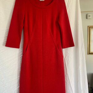 Boden Hannah Jersey Dress UK6R / US 2R Red